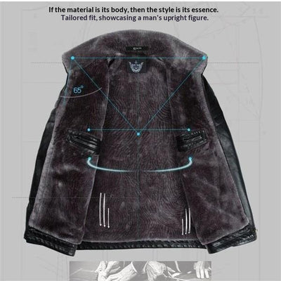 Chaqueta para Hombre con Forro de Piel - Image 11