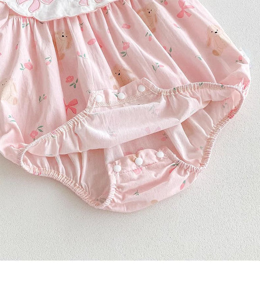 Enterizo Triangular para Bebé Princesa - Diseño Viral de Moda Infantil - Image 9