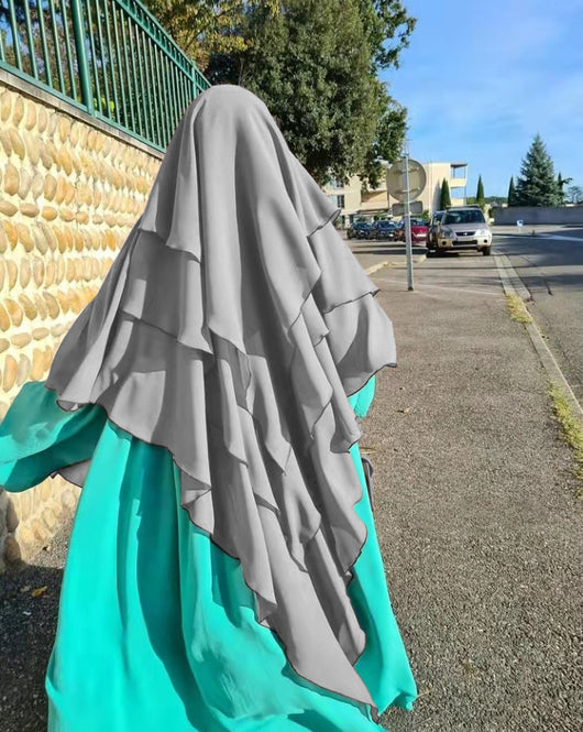Turbante Protector Solar Multicapa para Mujer - Diseño Étnico Tradicional - Image 21