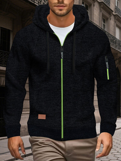 Sudadera Deportiva con Capucha Jacquard para Hombre - Image 7