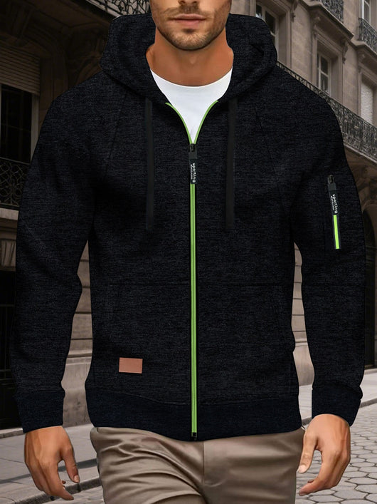 Sudadera Deportiva con Capucha Jacquard para Hombre - Image 7
