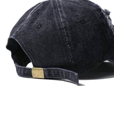 Gorra de Béisbol Unisex con Detalles Perforados en Denim - Image 8