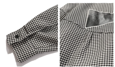 Camisa Cuadros Unisex con Cruz Bordada Manga Larga - Image 15