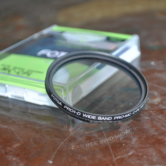 Filtro Polarizador para Lentes de Cámara SLR