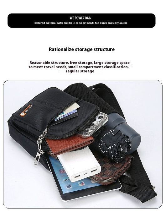 Bolsa Mensajera Ejecutiva de Gran Capacidad - Mochila Pecho Profesional - Image 7