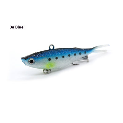 Señuelo de Plomo Plateado VIB 95cm 21G para Pesca Profesional - Image 8