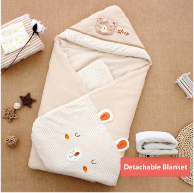 Edredón Infantil de Algodón Acolchado Desmontable para Otoño e Invierno - Image 5
