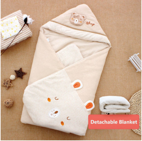 Edredón Infantil de Algodón Acolchado Desmontable para Otoño e Invierno - Image 5