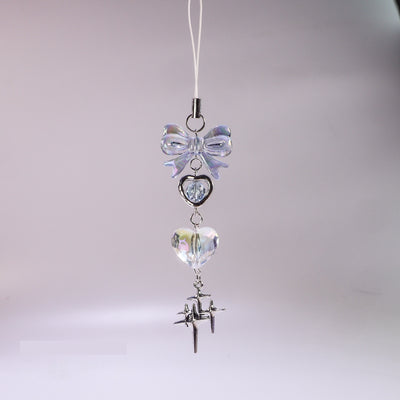 Adornos Corazón de Cristal Azul Transparente - Image 9