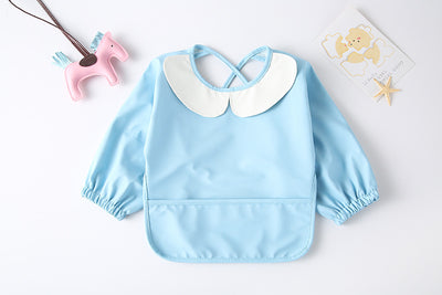 Babero Infantil Impermeable de Manga Larga - Image 47