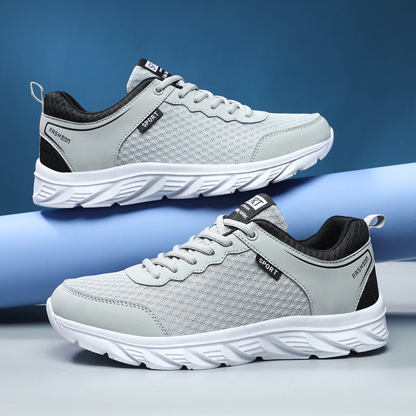 Zapatillas Deportivas Hombre Malla Casual Talla Grande Suela Suave