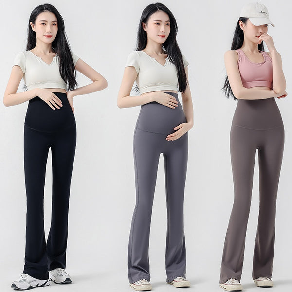Pantalones Yoga Premamá Acampanados - Comodidad y Estilo para el Embarazo