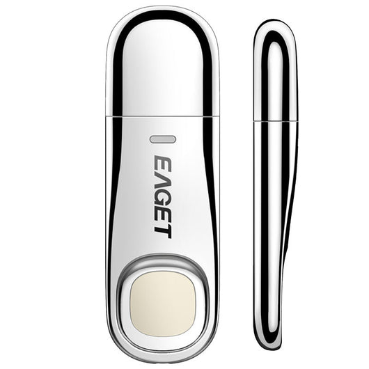 Memoria USB 32GB/64GB Eaget FU60 con Huella Dactilar - Seguridad Biométrica Metal