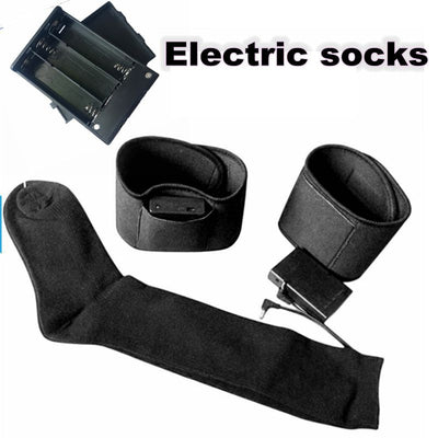 Calcetines Deportivos Térmicos de Tubo Largo con Calefacción Eléctrica - Image 8