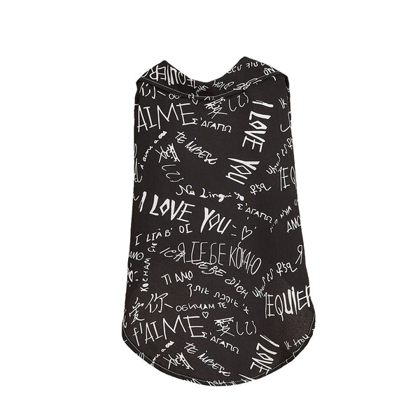 Playera con Estampado de Letras para Perros Pequeños - Image 5