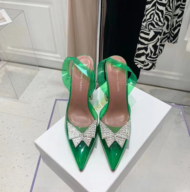 Sandalias Transparentes con Punta Afilada para Mujer - Image 12