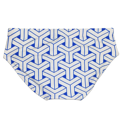 Bóxer de Baño Hombre Estampado Geométrico Triangular - Image 18
