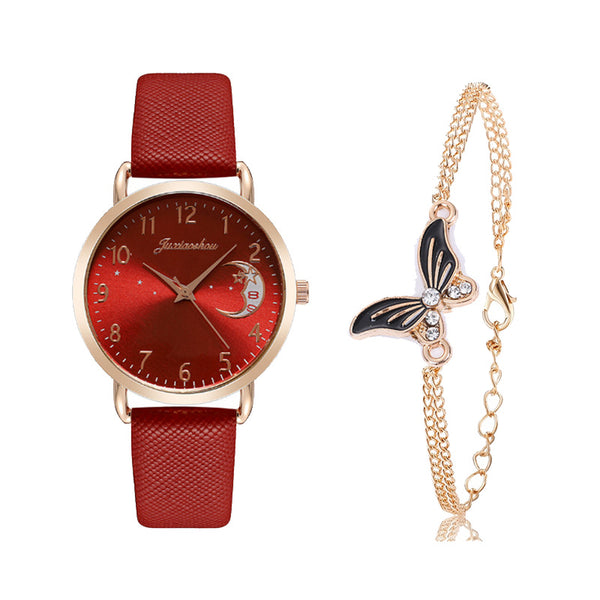 Juego de Reloj de Cuarzo Personalizado para Mujer