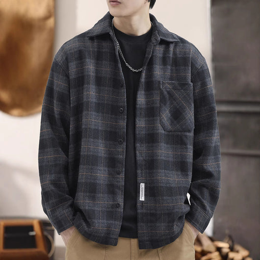 Camisa Suéter Holgada de Manga Larga para Otoño e Invierno - Resistente a Manchas - Image 3