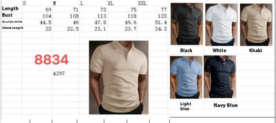 Polo Hombre Rayas Americanas - Corte Holgado Transpirable Profesional - Image 11