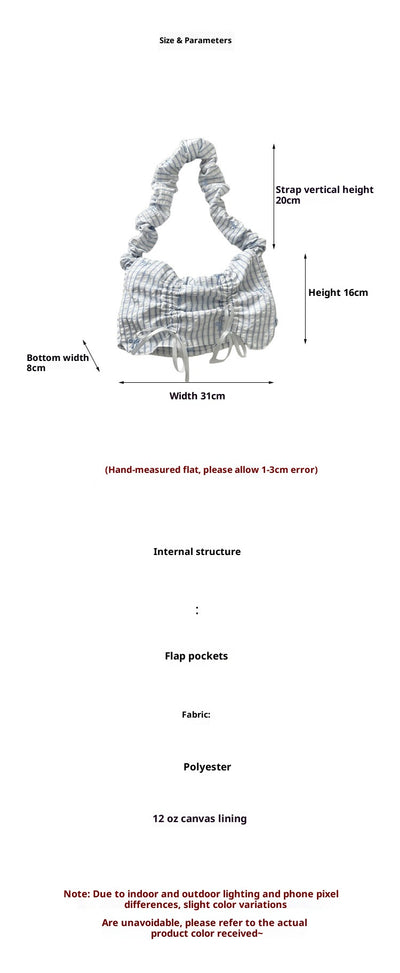 Bolso de Hombro Plisado con Solapa para Mujer - Image 19