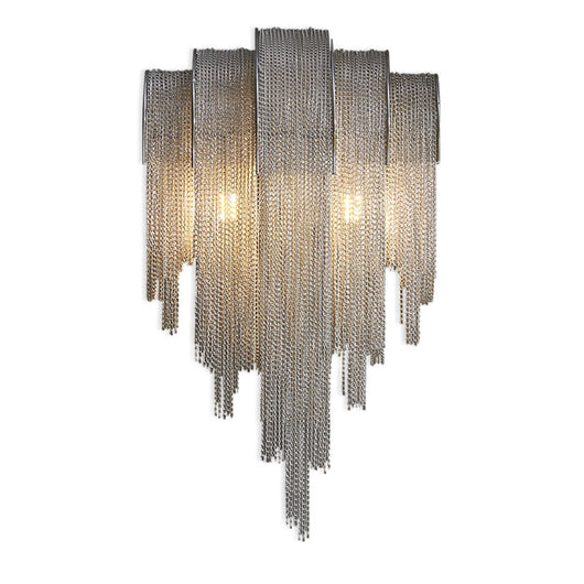 Lámpara de Pared Aluminio con Cadena Borla Estilo Italiano - Image 10