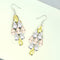 Aretes de Plata Esterlina con Borlas - Diseño Lujo Ligero Temperamento Elegante