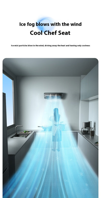 Ventilador Recargable de Pared con Control Remoto para el Hogar - Image 10