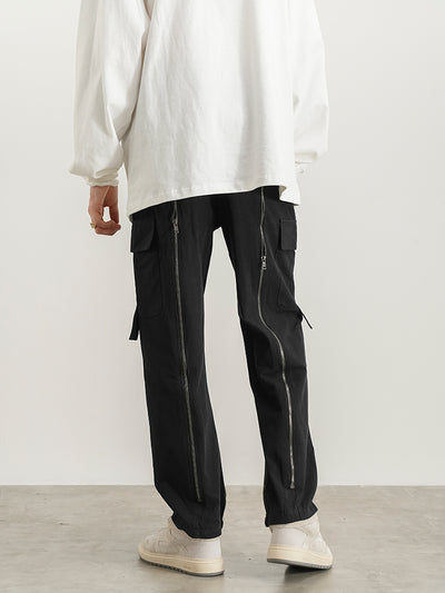 Jeans Rectos Oversize con Corte Tridimensional y Cierre Lateral - Image 6