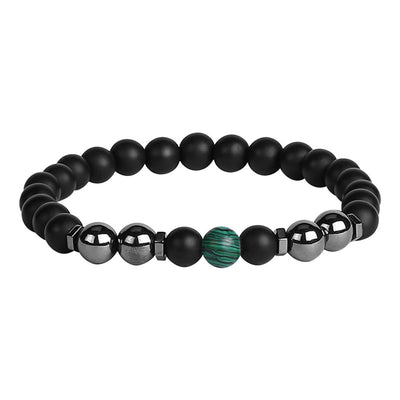Pulsera de Hematita Negra y Ojo de Tigre con Propiedades Magnéticas para Hombre y Mujer - Image 11