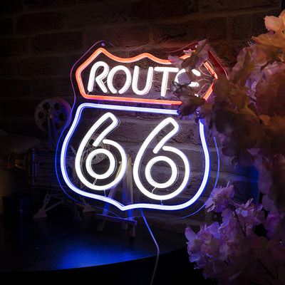 Letrero Neon LED Ruta 66 - Luz Creativa Decorativa - Image 2