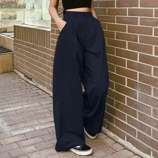 Pantalón Ancho Largo para Mujer - Corte Elegante y Cómodo - Image 9