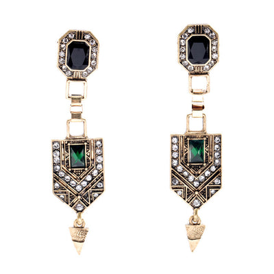 Aretes de Cristal Esmeralda - Diseño Elegante y Sofisticado - Image 7