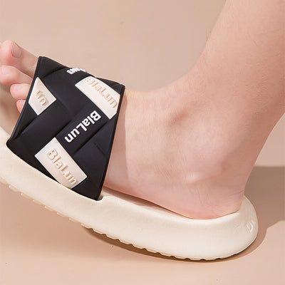 Pantuflas de Bloques de Color para Parejas - Cómodas Zapatillas de Casa con Suela Antideslizante - Image 19