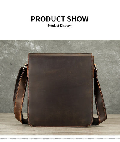 Bolsa Crossbody de Cuero Premium para Hombre - Diseño Versátil y Elegante - Image 20