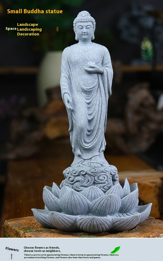 Estatua de Buda Amitabha Decorativa - Feng Shui para Hogar y Jardín - Image 12