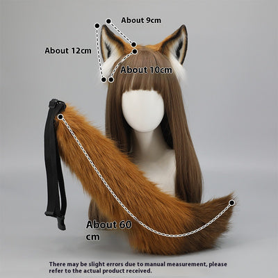 Diadema Peluche con Orejas de Animales - Accesorios para el Cabello - Image 3