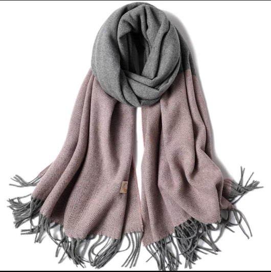Bufanda de Lana Escocesa Gruesa Otoño-Invierno Unisex - Image 10
