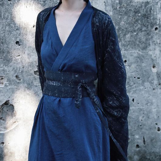 Vestido Cardigan Hanfu Tres Piezas - Elegancia Tradicional Moderna - Image 2