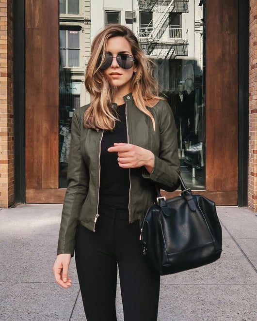 Blazer de Cuero PU para Mujer - Colección Otoño Invierno - Image 12