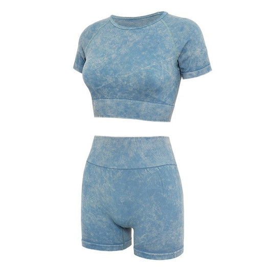 Conjunto Deportivo Yoga Mujer Seamless - Pantalón y Top Fashion - Image 21