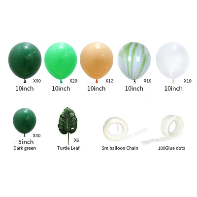 Decoraciones de Globos para Fiesta de Cumpleaños Temática Bosque - Image 3