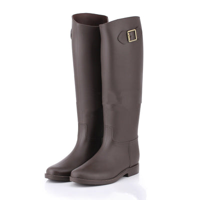 Botas de Lluvia Altas Ajustadas con Acabado Mate Esmerilado - Image 11