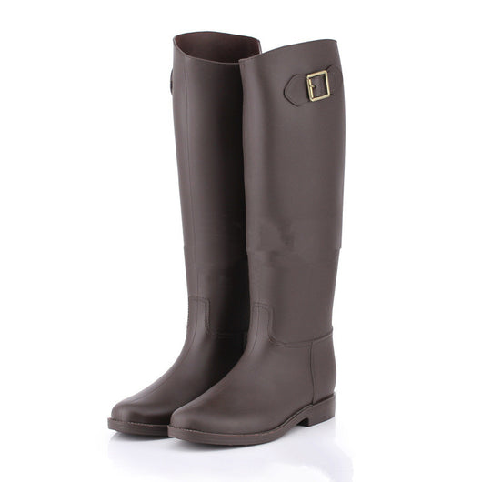 Botas de Lluvia Altas Ajustadas con Acabado Mate Esmerilado - Image 11