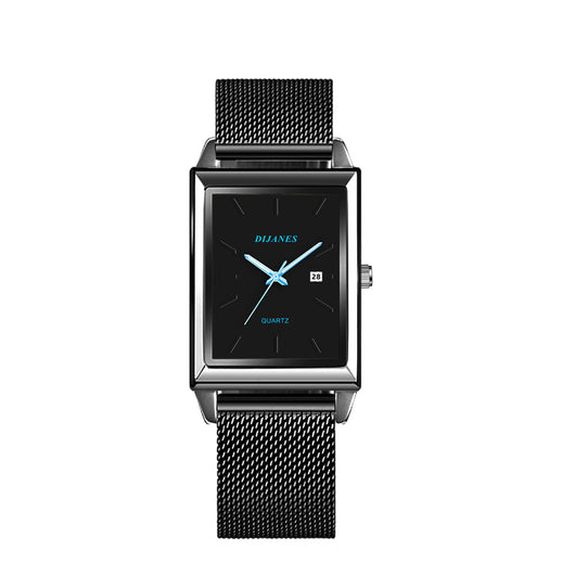 Reloj de Cuarzo para Hombre con Diseño Cuadrado - Image 3
