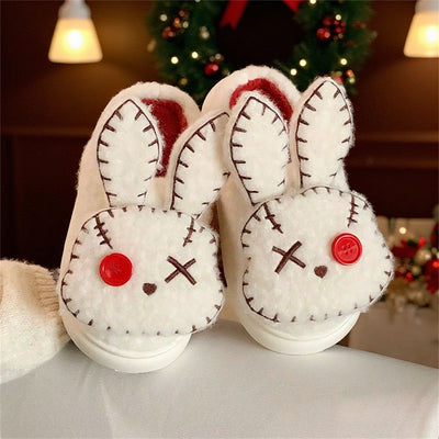 Pantuflas de Algodón con Personalidad Villana - Conejo Pirata para Mujer - Image 6