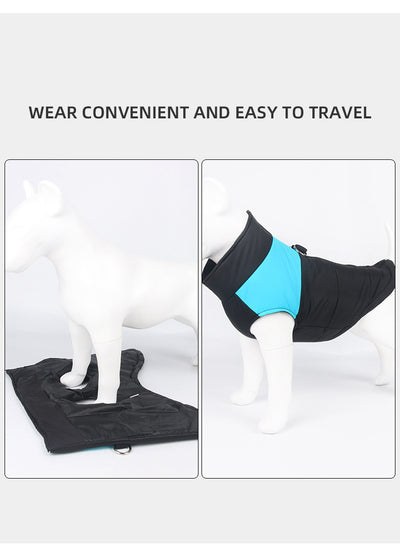 Abrigo Impermeable Acolchado para Perros - Chaleco Térmico con Cierre de Cremallera - Image 21