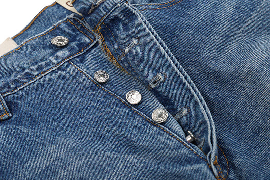 Jeans Slim Fit Desgastado con Costuras Destruidas - Image 5