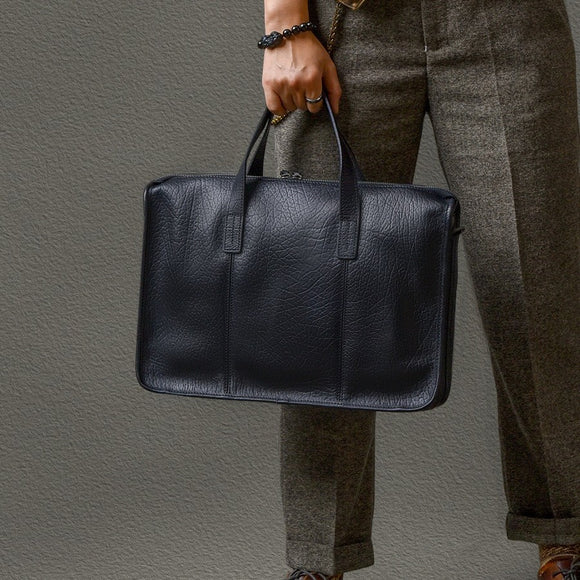 Bolso Ejecutivo de Cuero Grueso para Hombre