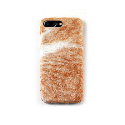 Funda para iPhone X con Diseño de Gato Felpa Original Compatible - Image 3